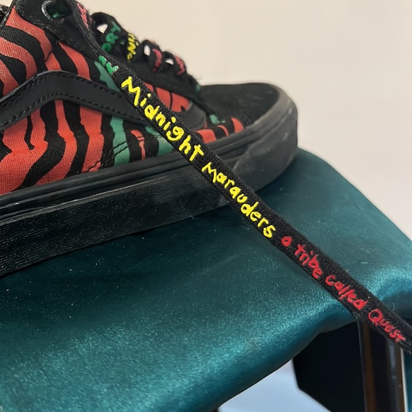 ❤️🖤💚 Boys Tribe Called Quest x Old Skool Kids 'Stripes' - Picture 5 of 8